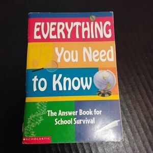 Scholastic 'Everything You Need to Know' Book